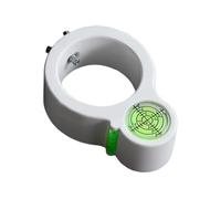 Drilling Level, Bubble Circular Leveler, 1 Piece, Precision Drill Leveler Attachment, Hinge Installation Circular Level, Accurate Alignment, for Home Repairs, Furniture Assembly