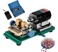 Drilling Machine 280W with Pure Copper Motor, Adjustable Speed 500-15000rpm, Complete Drill Holder Set for Jewelry Tools