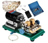 Drilling Machine Full Set, Adjustable Speed Drill with Multiple Sizes Holder for Shell Coral Amber Stone Jewelry Tools