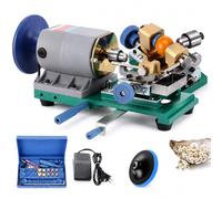 Drilling Machine with Foot Switch and Ball Clamp for Beeswax, Amber, Wood, Jade, Ceramics - Precision Tool for Crafting and Hobby Projects