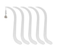 Drilling Test Stick - 5 Pieces Acrylic Loop Display Guide Strips, Transparent Hoop Test Template Tool | Mo