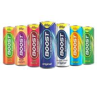 Drink Assorted Bundle Pack - Assorted Cans pack for brands Including Monster, Rubicon Raw, Lucozade, Relentless, C4, Hell, & Boost and more... (24x250ml Assorted)