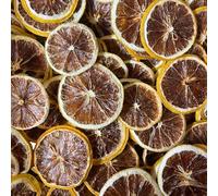 Drink Botanicals Ireland | 40+ Slices, Dried Dehydrated Dried Lemon Slice Wheels | 100% Natural | 3.527 OZ | 100 Grams | Citrus Dried Lemons for Garnishing, Cocktails, Cooking, Baking, Drinks