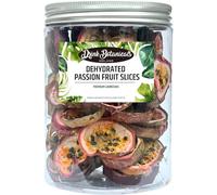 Drink Botanicals Ireland | Dehydrated Dried Passion Fruit Slices | 100% Natural | Passion Fruit For Garnishing Cocktails Mocktails Cakes | 50+ Slices Approx | 95 Grams | 3.35 oz | PET Recyclable Jar