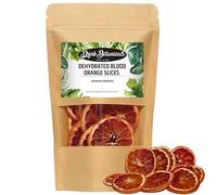 Drink Botanicals Ireland Dried Blood Orange Slices Wheels | 13+Slices | 100% Natural | For Cocktail Garnishing, Wreath, Cakes, Snacking, Infusions, Desserts | 1.76 oz, 50 Grams |Resealable Kraft Pouch