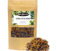 Drink Botanicals Ireland | Dried Blue Cornflower, Rose Petals, Marigold Floral Mix | 100%Natural, Edible, Food Grade. For Cocktail Flowers, Mocktail, Decorations,Confetti, Soap Making & Tea | 25 Grams
