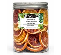 Drink Botanicals Ireland Dried Orange & Blood Orange Slices | 50+ Slices | 100% Natural Mixed Dehydrated Citrus Wheels Discs | Cocktail Garnish, Cakes, Tea & Wreaths | 150 g (5.29 oz) | Recyclable Jar