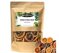 Drink Botanicals Ireland Mixed Dehydrated Citrus Fruits | Dried Orange, Lime, Lemon, Grapefruit Slices | 40+Slices | 100% Natural | For Cocktail Garnishing, Wreath, Cakes | 3.52 oz,100G | Kraft Pouch