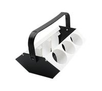 Drink Carrier with Handle Portable Beer Carry Tray with Ice Compartment
