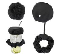 Drink Covers Anti Spike Drink Cover Scrunchies for Nightcap Reusable Protection Elastic Band Cup Scrunchies with Straw Hole Drink Protector for Women Bar Party A8FQTSBG