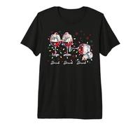 Drink Drank Christmas Drunk Funny Snowman Wine Men Women Premium T-Shirt