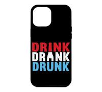Drink Drank Drunk Bartenders Alcohol Beer Drinking Case for iPhone 12 Pro Max