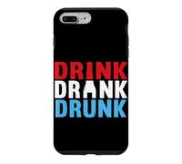 Drink Drank Drunk Bartenders Alcohol Beer Drinking Case for iPhone 7 Plus/8 Plus