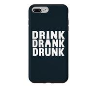 Drink Drank Drunk Bartenders Alcohol Beer Drinking Case for iPhone 7 Plus/8 Plus