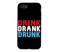 Drink Drank Drunk Bartenders Alcohol Beer Drinking Case for iPhone SE (2020) / 7/8