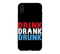 Drink Drank Drunk Bartenders Alcohol Beer Drinking Case for iPhone XS Max