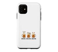 Drink Drank Drunk Beer Seagulls Drinking Saying Case for iPhone 11