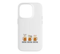 Drink Drank Drunk Beer Seagulls Drinking Saying Case for iPhone 14 Pro