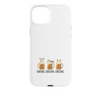 Drink Drank Drunk Beer Seagulls Drinking Saying Case for iPhone 15 Plus