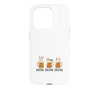 Drink Drank Drunk Beer Seagulls Drinking Saying Case for iPhone 15 Pro