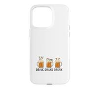 Drink Drank Drunk Beer Seagulls Drinking Saying Case for iPhone 15 Pro Max