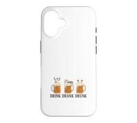Drink Drank Drunk Beer Seagulls Drinking Saying Case for iPhone 16