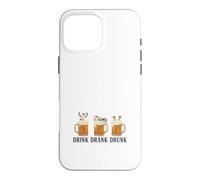 Drink Drank Drunk Beer Seagulls Drinking Saying Case for iPhone 16 Pro Max