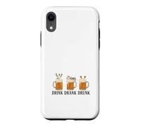 Drink Drank Drunk Beer Seagulls Drinking Saying Case for iPhone XR