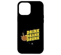 Drink Drank Drunk (Funny Drinking Party Statement) Case for iPhone 12 Pro Max