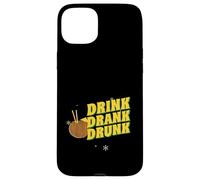 Drink Drank Drunk (Funny Drinking Party Statement) Case for iPhone 15 Plus