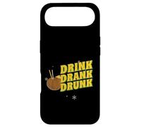 Drink Drank Drunk (Funny Drinking Party Statement) Case for iPhone Air