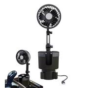 Drink Holder Extension for Car, Bottle Holder with 360 Degree Rotation Fan, Vehicle Drink Holder Extension, for SUV and Truck as well as for Road Trips Commuting and Long Travel with the