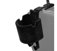 Drink Holder for Car Flocked Stable Multi-Purpose Headrest Tray | Backseat Cup Holder Car Organizer for Sedan SUV Truck Snacks Drinks Cell Phone Keys black