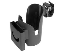 Drink Holder for Stroller,Phone Drink Mount for Walker | 2-in-1 Stroller Cup Phone Holder for Beverage, Baby Bottle, Outdoors, Commuting, Beach, Walking, Shopping, Daily, Camping