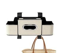 Drink Holder on the Headrest of the Back Seat, Robust Waterproof Storage, Back Seat Organiser Car, for the Interior of the Car, Daily Commuting, Driving and