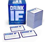 Drink IF Adult Drinking Party Game,600 Hilarious Questions for Friends & Family to get You Buzzed & Drunk-Perfect Card Game for Ice Breakers & Fun Board Games-Night Girls Night out-Party Game Cards