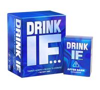 DRINK IF... Adult Drinking Party Game + After Dark Expansion Set - 800 Questions to get You Buzzed & Drunk - Ice Breakers Cards, White Elephant Gifts, Christmas Stocking Stuffers & Board Games Night