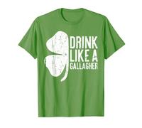 Drink Like A Gallagher T-Shirt Saint Patrick Day Shirt T-Shirt