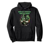 Drink Like a Leprechaun, Fight Like a Marine Tee Pullover Hoodie
