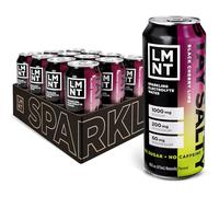 Drink LMNT Sparkling Electrolyte Drink - Black Cherry Lime | 12-Count