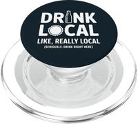 Drink Local Shed Bar Owner Garden Party PopSockets PopGrip for MagSafe