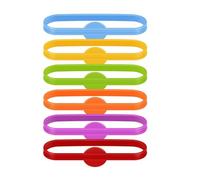 Drink Markers - Silicone Cup Markers for Glass Identification | Reusable Wine Charms, Champagne Flutes Band Tag, Cocktail Glasses, Drink Accessories, Guest Tags, Se référer au descriptif, Refer to