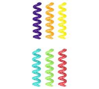 Drink Markers, Wine Glass Markers | 6x Wine Glass Identifier Set | Vibrant Drink Labels for Champagne, Christmas, Beach, Cocktails, Weddings, Thanksgiving