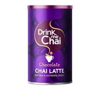 Drink Me Chai Chocolate Chai Latte 200g - Spiced Chai Tea with Chocolate Flavour - Instant Café Style Drink - Includes Gifty Goodness Shopping List