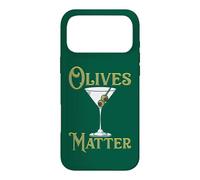 Drink Olives Matter Funny Martini Drinker Case for iPhone 17 Pro Max