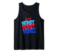 Drink Pepsi Colorful Bubble Letter Retro Pop Art PAPL1420 Tank Top