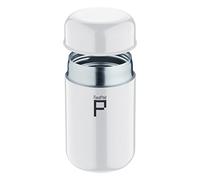 Drink Pod Stainless Steel Vacuum Insulated Leak-Proof Foodpod Capsule Flask 6 Hours Hot 24 Hours Cold, White, 400ml