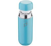 DrinkPod Vacuum Insulated Flask, Stainless Steel, Blue, 200ml
