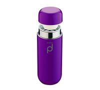 DrinkPod Vacuum Insulated Flask, Stainless Steel, Purple, 200ml