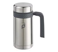 DrinkPod Vacuum Insulated Leak-Proof Flask, 450ml, Satin